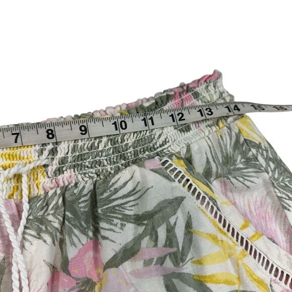 Briggs Linen Blend Floral Shorts, M - Picture 8 of 10